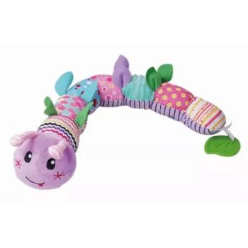 Plüss hernyó hanghatásokkal - 65 cm