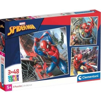 Pókember 3x48db-os Supercolor puzzle - Clementoni kép