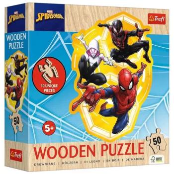 Pókember akcióban 50db-os fa puzzle - Trefl kép