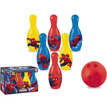 Pókember bowling szett 6db bábuval - Mondo Toys kép