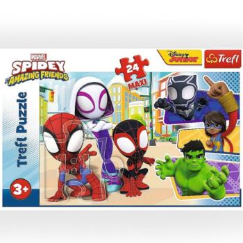 Pókember és barátai 24 db-os Maxi puzzle - Trefl kép