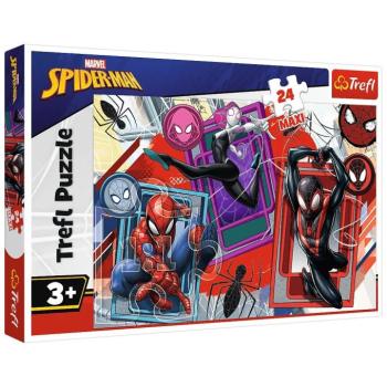 Pókember: Irány a pókverzum 24db-os maxi puzzle - Trefl kép