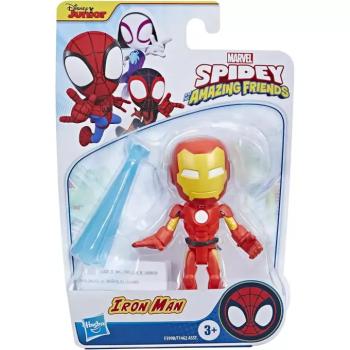 Pókember: Póki és csodálatos barátai Vasember játékfigura kiegészítővel 10cm - Hasbro kép