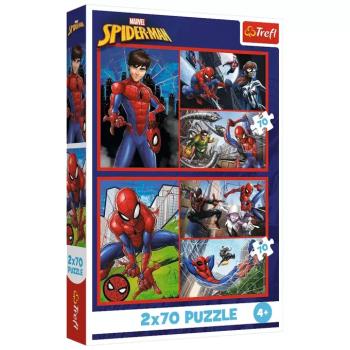 Pókember póktörténetek 2x70db-os puzzle - Trefl kép