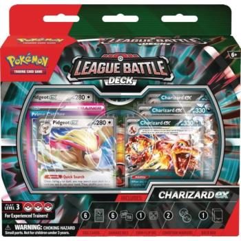 Pokemon Charizard ex League Battle Deck gyűjtői kártya kép