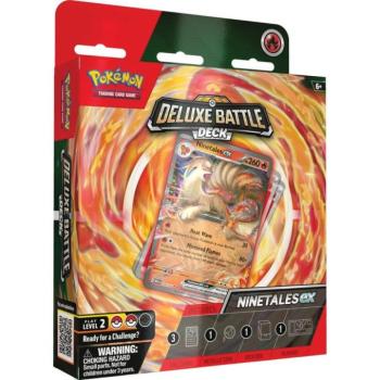 Pokemon Deluxe Battle Deck Ninetales gyűjtői kártya kép