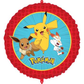 Pokémon mintás fólia lufi 46cm kép