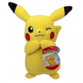 Pokémon plüssfigura: Kacsintó Pikachu - 20 cm kép