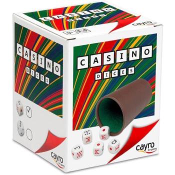 Poker dice cup - Lined - Pókerkocka