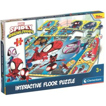 Póki és csodálatos barátai interaktív 24db-os padló puzzle - Clementoni kép