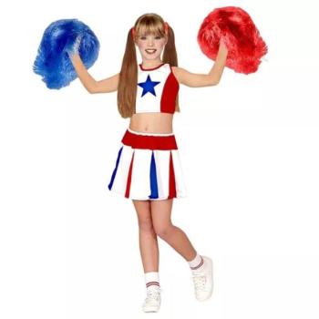 Pompom lány jelmez - 128 cm kép