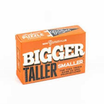 PP Matchbox kártyajáték - Bigger, taller, smaller, angol kép