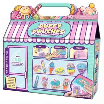 Puffy Pouches: Pufi charm design szett - fagyizó kép