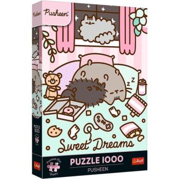 Pusheen édes álmok 1000db-os Prémium plus quality puzzle - Trefl kép