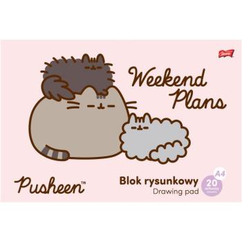 Pusheen vázlatfüzet A/4 20 lapos kép