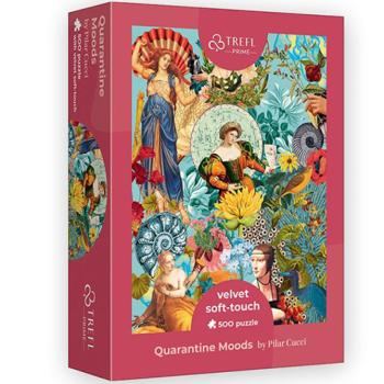Quarantine Moods bársony puha tapintású 500db-os puzzle - Trefl