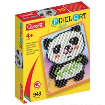 Quercetti: Pixel Art Panda pötyi kép