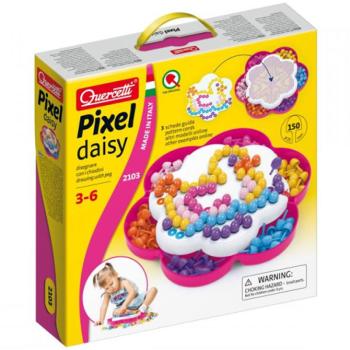 Quercetti: Pixel Daisy pötyi kirakó 150db-os kép