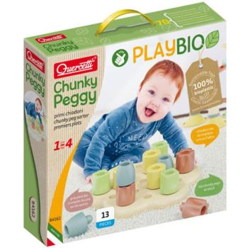 Quercetti: Play Bio Chunky pötyi 13db-os