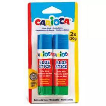 Ragasztó stift 2x20g-os - Carioca kép