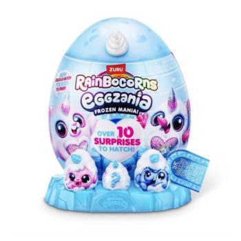 Rainbocorns Eggzania meglepetés tojás interaktív plüssel - téli barátok kép