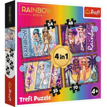 Rainbow High 4 az 1-ben puzzle - Trefl kép