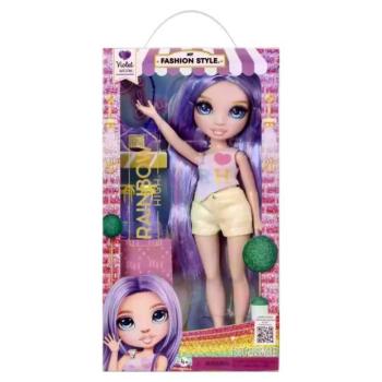 Rainbow High: Fashion Style divatbaba - Violet kép