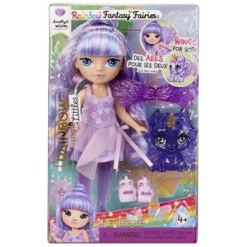 Rainbow High Littles szivárvány tündér Amethyst Willow baba kép