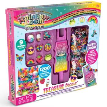 Rainbow Loom: Cute-Tique kincsesbánya gumikarkötő készítő szett kép