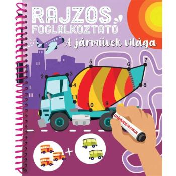 Rajzos foglalkoztató - A járművek világa kép