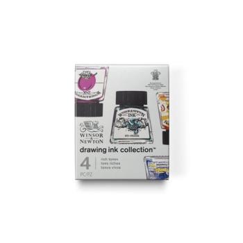 Rajztinta készlet 4 db-os - gazdag tónusok Winsor & Newton kép