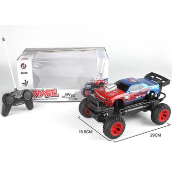 RC Off-Road távirányítós Charger izomautó fénnyel 27 MHz 1/14 kép