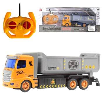 RC Távirányítós billencs építőipari kamion fénnyel 1/48 27MHz 20cm kép