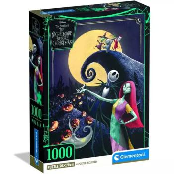 Rémálom Karácsony előtt 1000 darabos puzzle - Clementoni kép