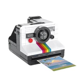 Retro instant kamera építőkocka kép