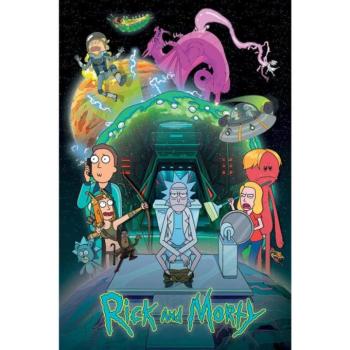 Rick and Morty (TOILET ADVENTURE) maxi poszter kép