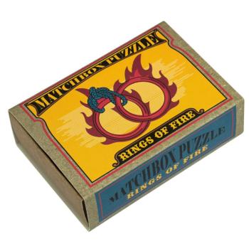 Rings of Fire Matchbox Professor Puzzle ördöglakat kép