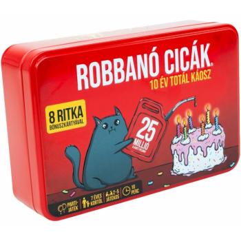 Robbanó cicák - 10 éves jubileumi kiadás társasjáték kép