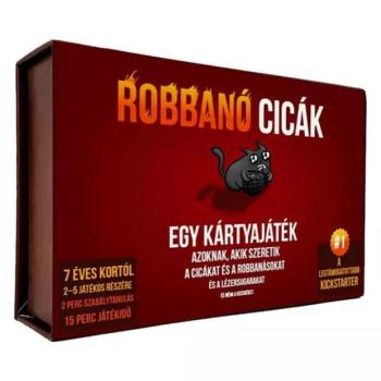 Robbanó cicák kártyajáték kép