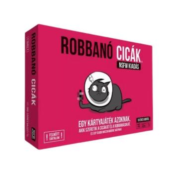 Robbanó cicák: NSFW kiadás társasjáték kép