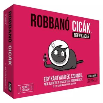 Robbanó cicák társasjáték - NSFW kiadás kép