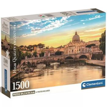 Róma 1500db-os HQC puzzle 84,5x59,5cm - Clementoni kép