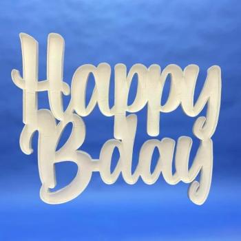 Sablon lufira- Happy B-Day kép