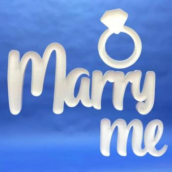 Sablon lufira - Marry me kép