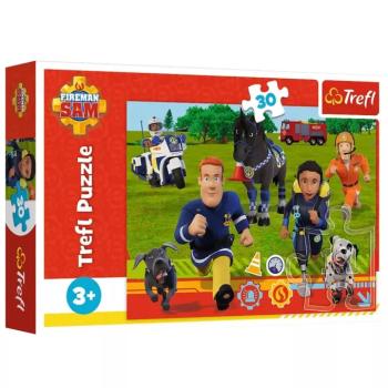 Sam a tűzoltó: Segítségre kész 30 db-os puzzle - Trefl kép