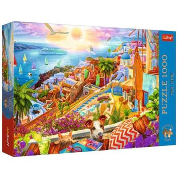 Santorini hangulata 1000db-os Prémium plus quality puzzle - Trefl kép