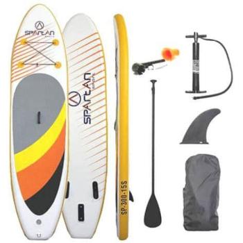 Sárga-narancs-szürke SP-300 SUP Stand Up Paddle készlet 300cm-es - Spartan kép