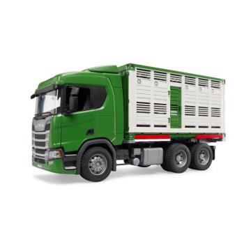Scania állatszállító tehénfigurával - Bruder 3548 kép