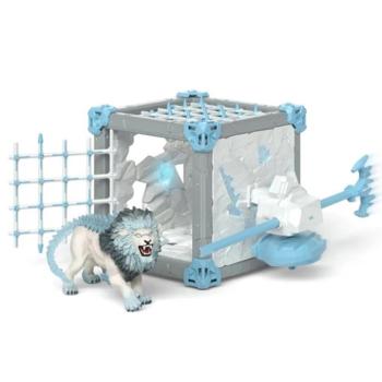 Schleich: Eldrador BattleCave – Jégoroszlán játékszett (42766) kép
