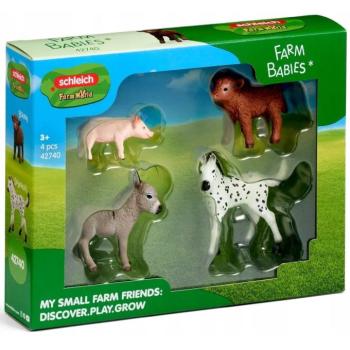 Schleich: Farm World Farm bébiállatok figura – 4 db-os szett (42740)